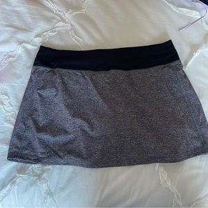 Lululemon Grey Tennis Skirt Size 10 TALL